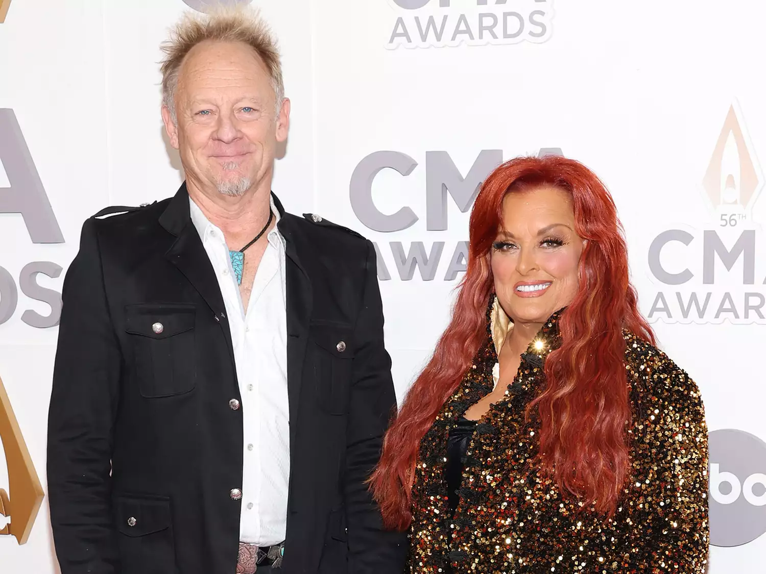 Cactus Moser and Wynonna Judd at the 2022 CMA Awards in Nashville, Tennessee. Photo Credit; JASON KEMPIN/GETTY 