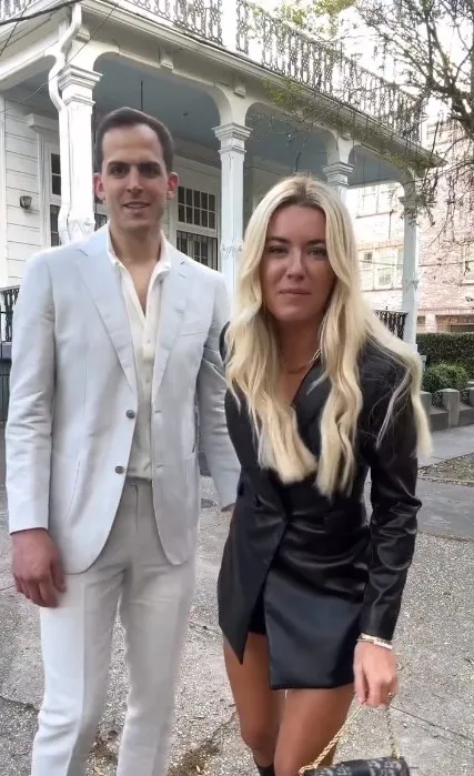The couple married in April 2019 after meeting years prior at a wedding Credit Instagram-justalexbennett