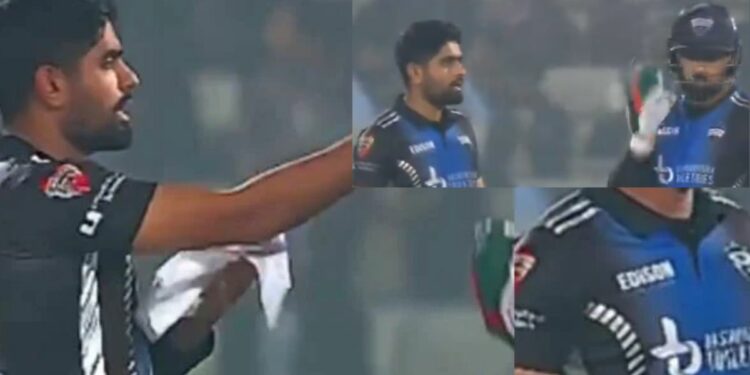 WATCH Viral: 'Angry' Babar Azam heated argument with Dhaka's wicketkeeper during BPL