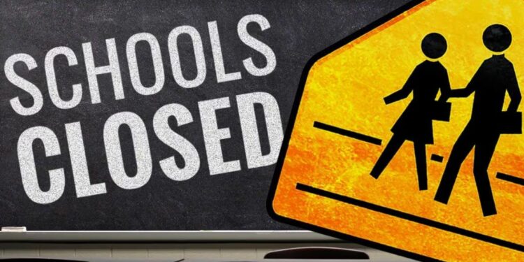 Closure of schools