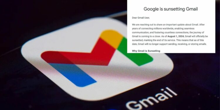 Google Reacts to Hoax Claiming Gmail Is 'Coming to a Close'