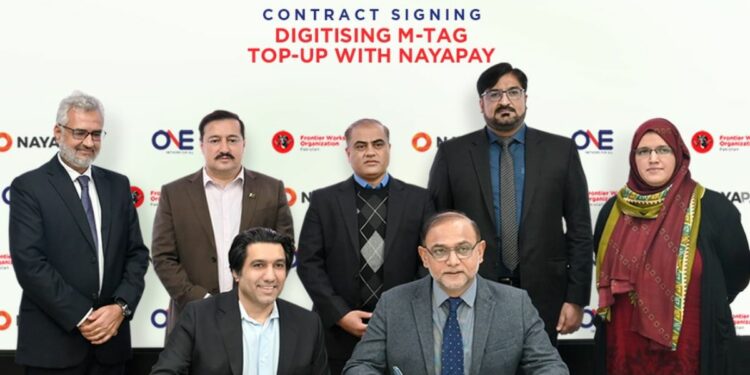 NayaPay and Frontier Works Organization (FWO) move towards Digitize M-Tag Payments in Pakistan