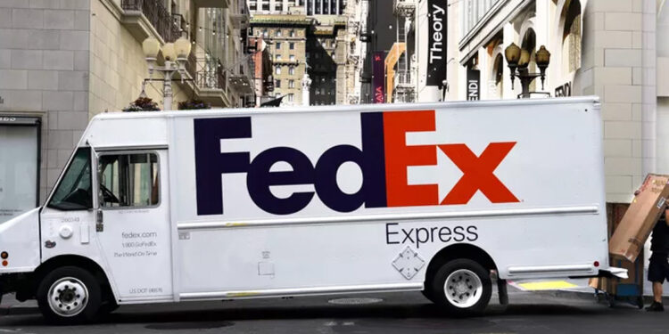 FedEx truck. PHOTO: ROBERT ALEXANDER/GETTY