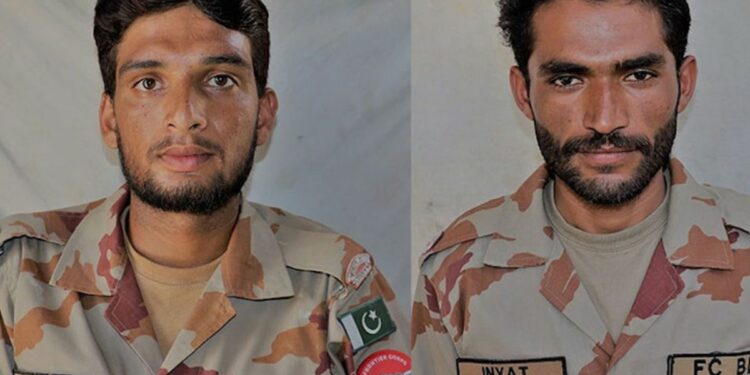 Two soldiers martyred