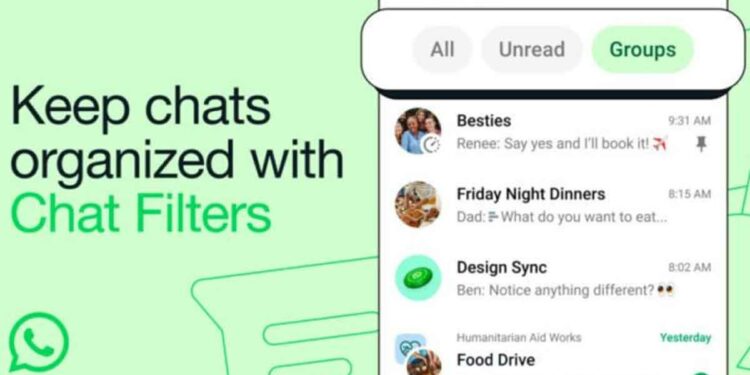 WhatsApp introduces chat filters: Here is how to use it