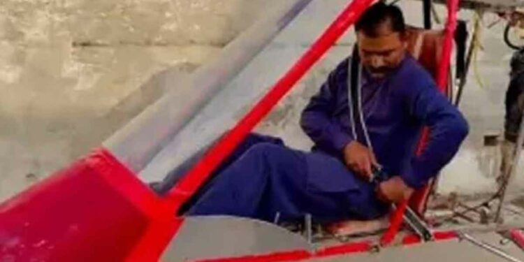 Arifwala Man Muhammad Fayyaz Builds Plane From Scrap