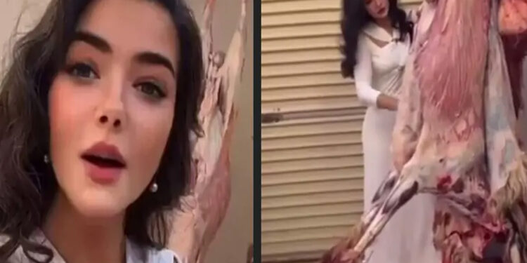 Arab Girl’s Viral Qurbani Video Sparks Ignites Reactions Online
