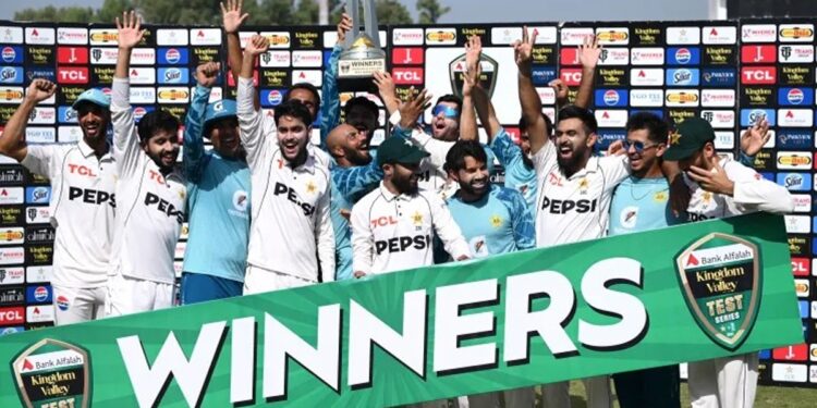 Pakistan secures a historic Test victory on home ground after a 44-month gap