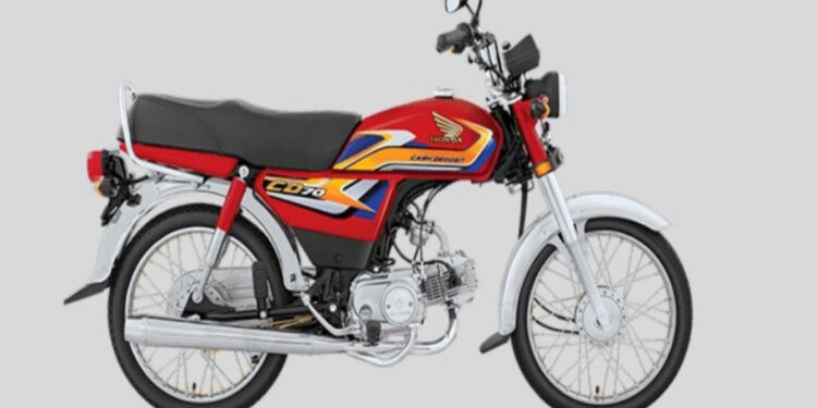 Honda CD 70 Red price update and 1-year installment plan for November 2024.