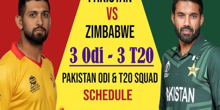 Pakistan vs Zimbabwe: Full Schedule for ODI and T20I Series