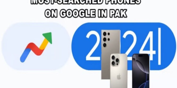 Google Trends Reveals Pakistan's Most Searched Smartphones of 2024